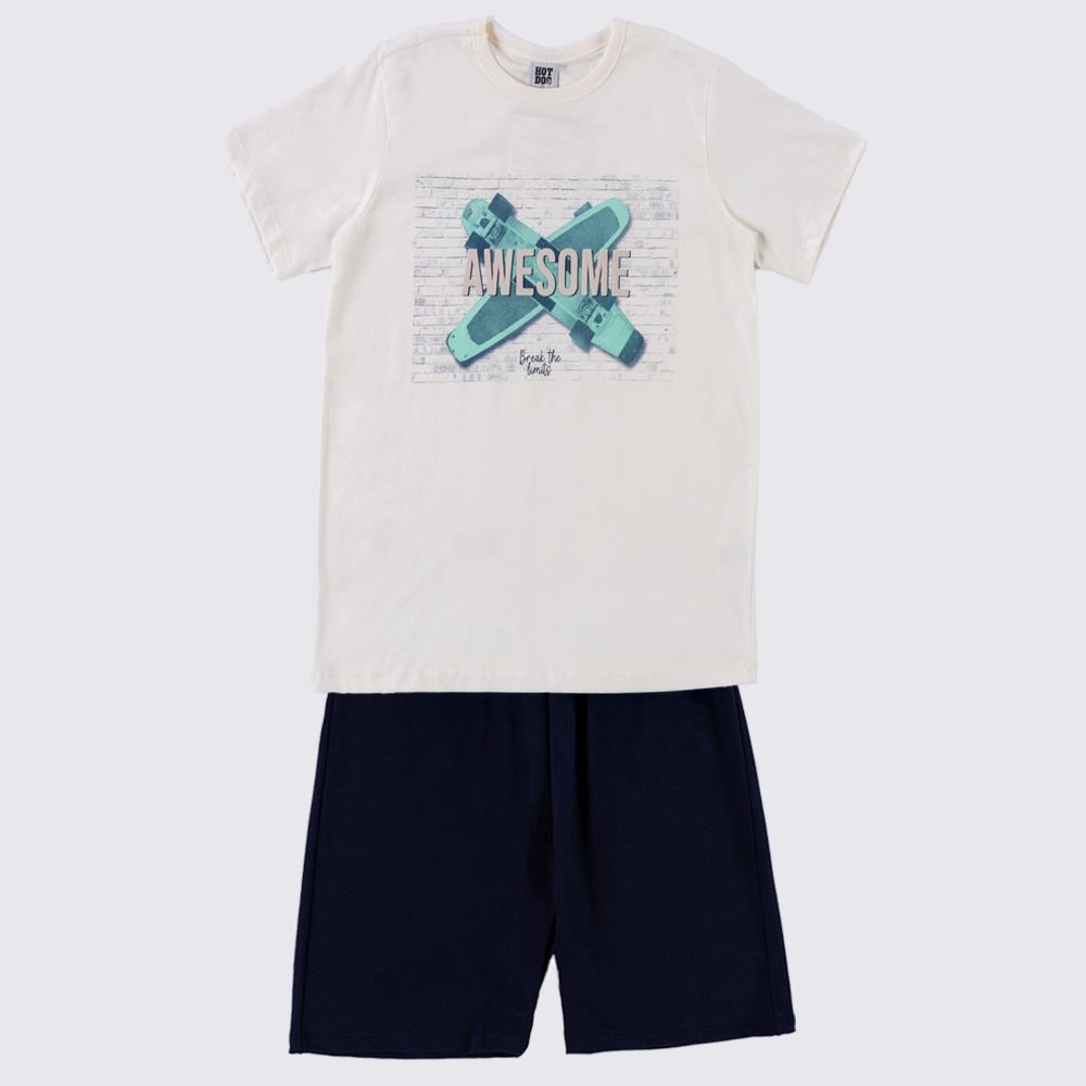 Conjunto Juvenil Menino 12 a 16 Anos Hot Dog