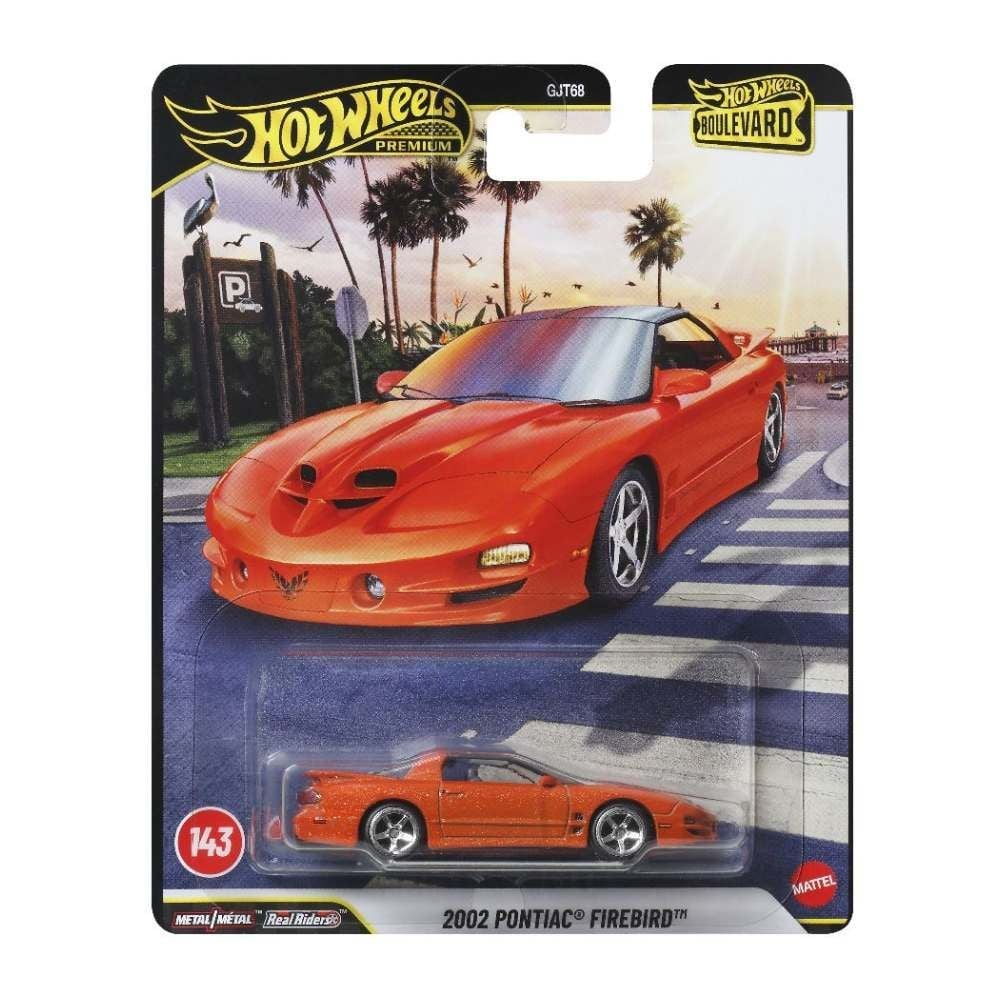 Carrinho Hot Wheels Boulevard Pontiac Firebird 2002 Mattel