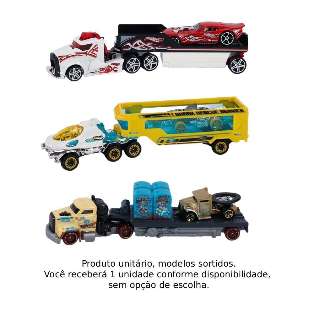 Mini Caminhão Transportador Hot Wheels Mattel - Sortidos