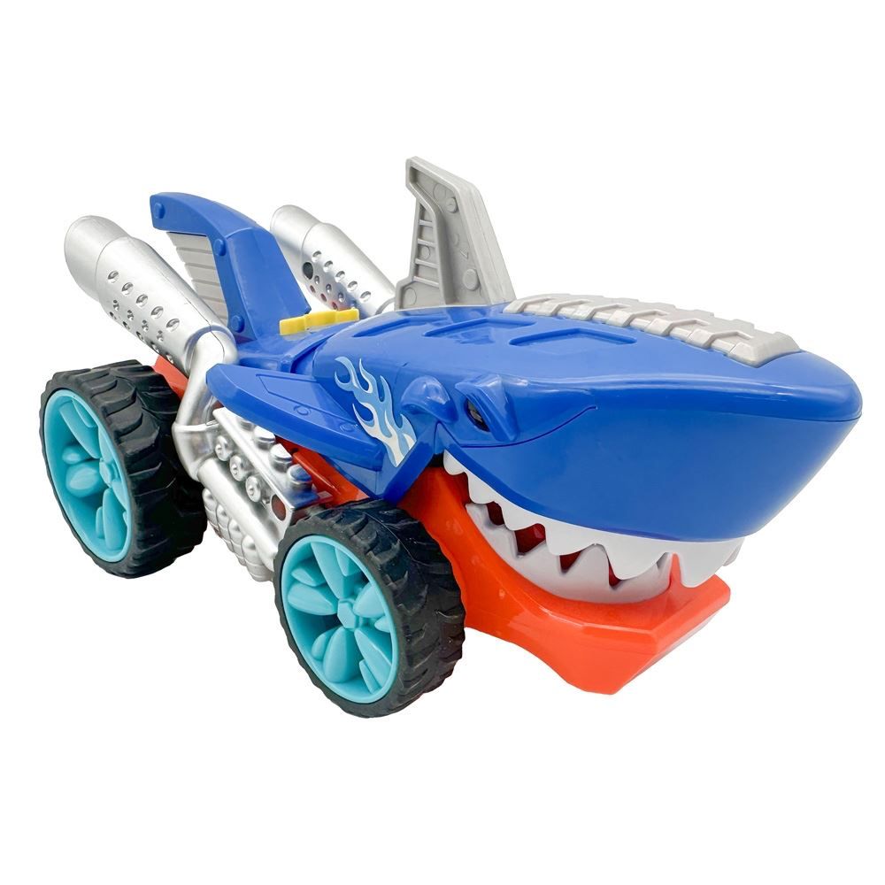 Hot Wheels Carros Tubarão com Luz e Som