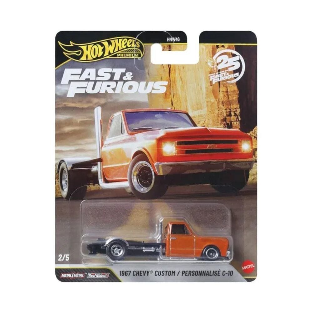 Carrinho Hot Wheels Chevy Custom 1967 Velozes e Furiosos Mattel
