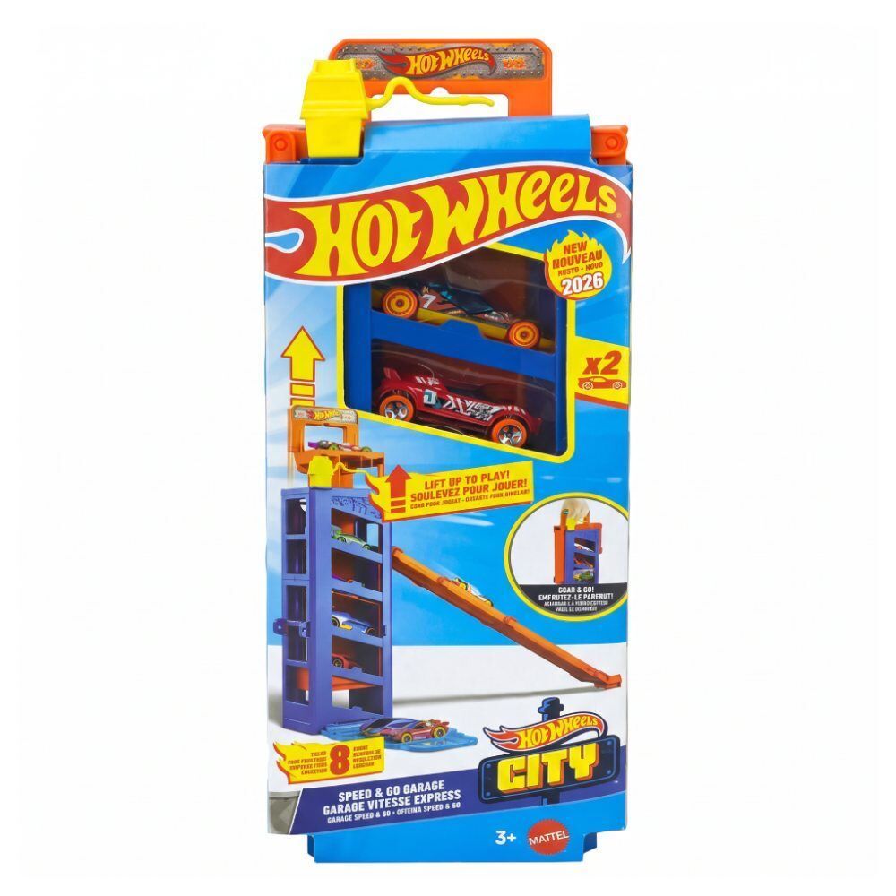 Pista Hot Wheels City Garagem Portátil Mattel - Sortido