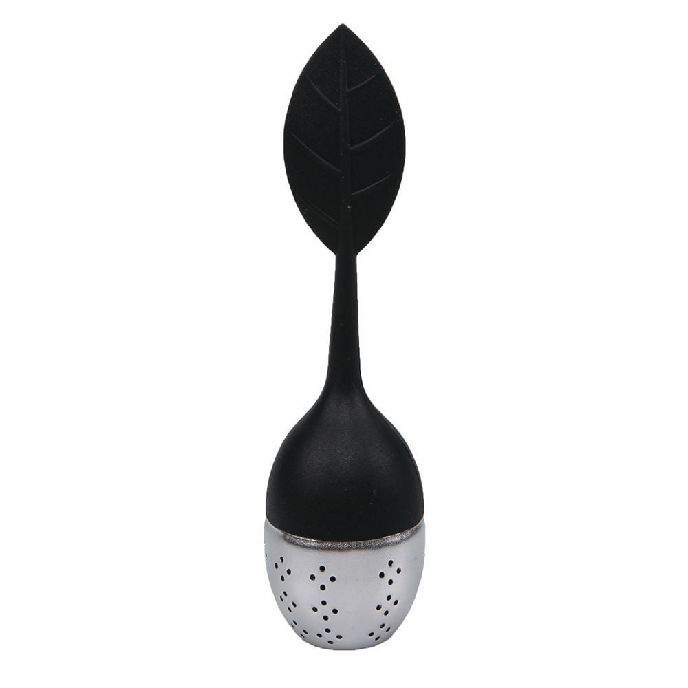 Infusor De Chá Finecasa Silicone 5Cm - Preto
