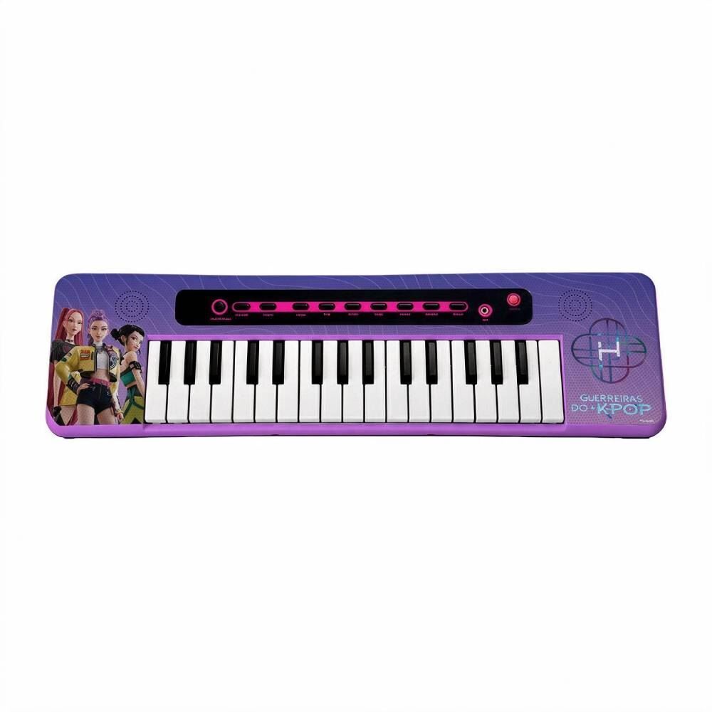 Teclado Musical Infantil Guerreiras do K-Pop Candide