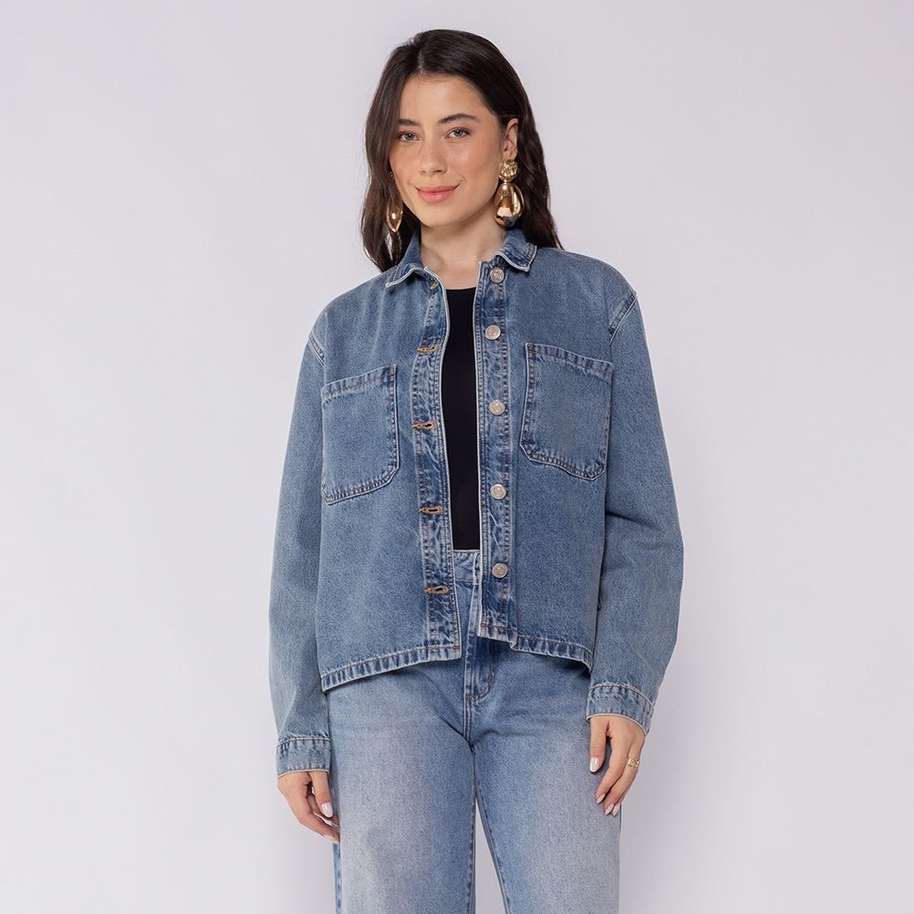Jaqueta Jeans Feminina Boby Blues