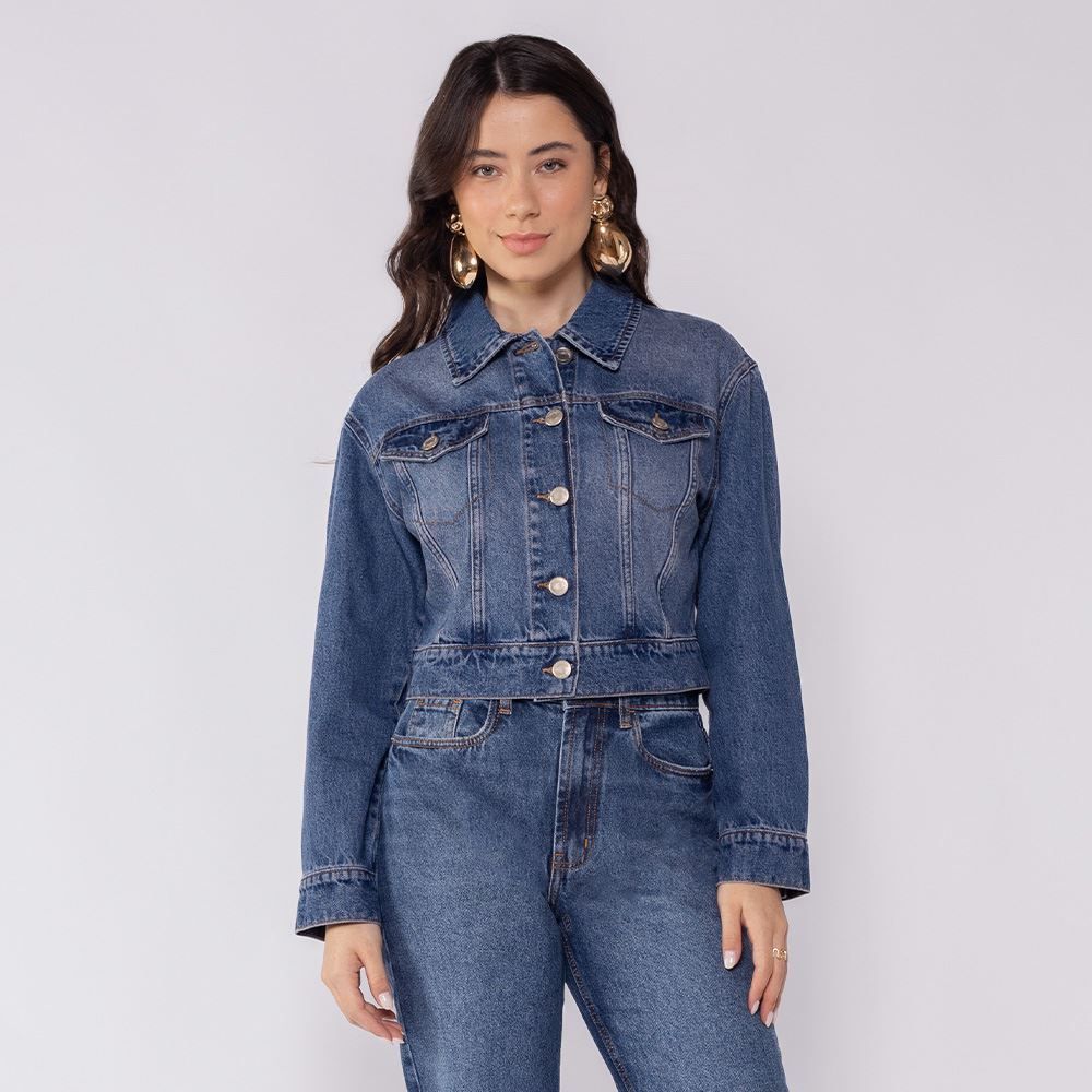 Jaqueta Jeans Feminina Boby Blues