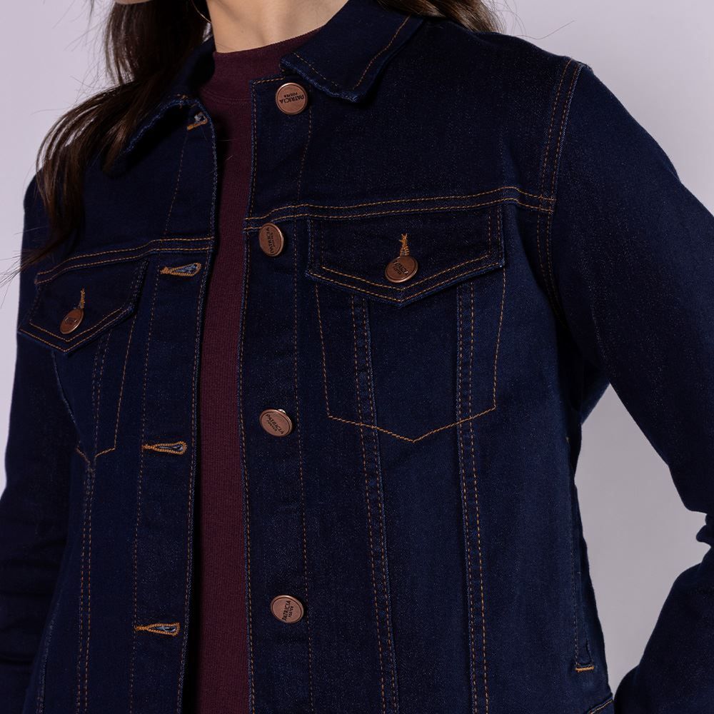 Jaqueta Jeans Feminina Patricia Foster