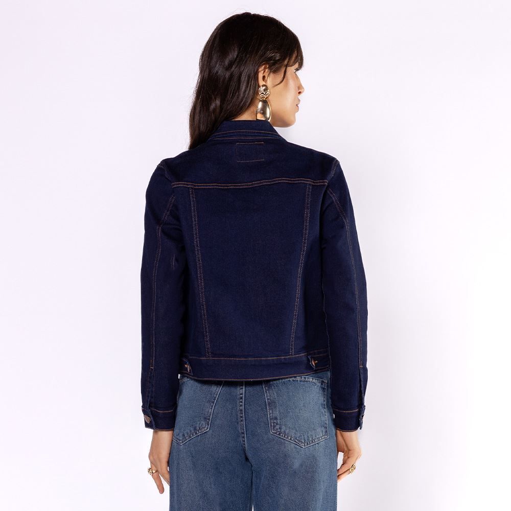 Jaqueta Jeans Feminina Patricia Foster