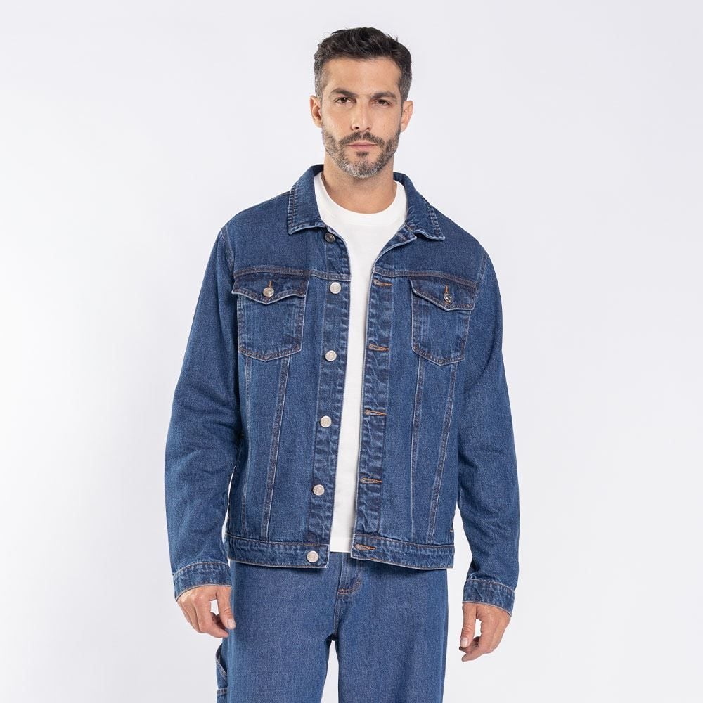 Jaqueta Jeans Masculina Marc Alain