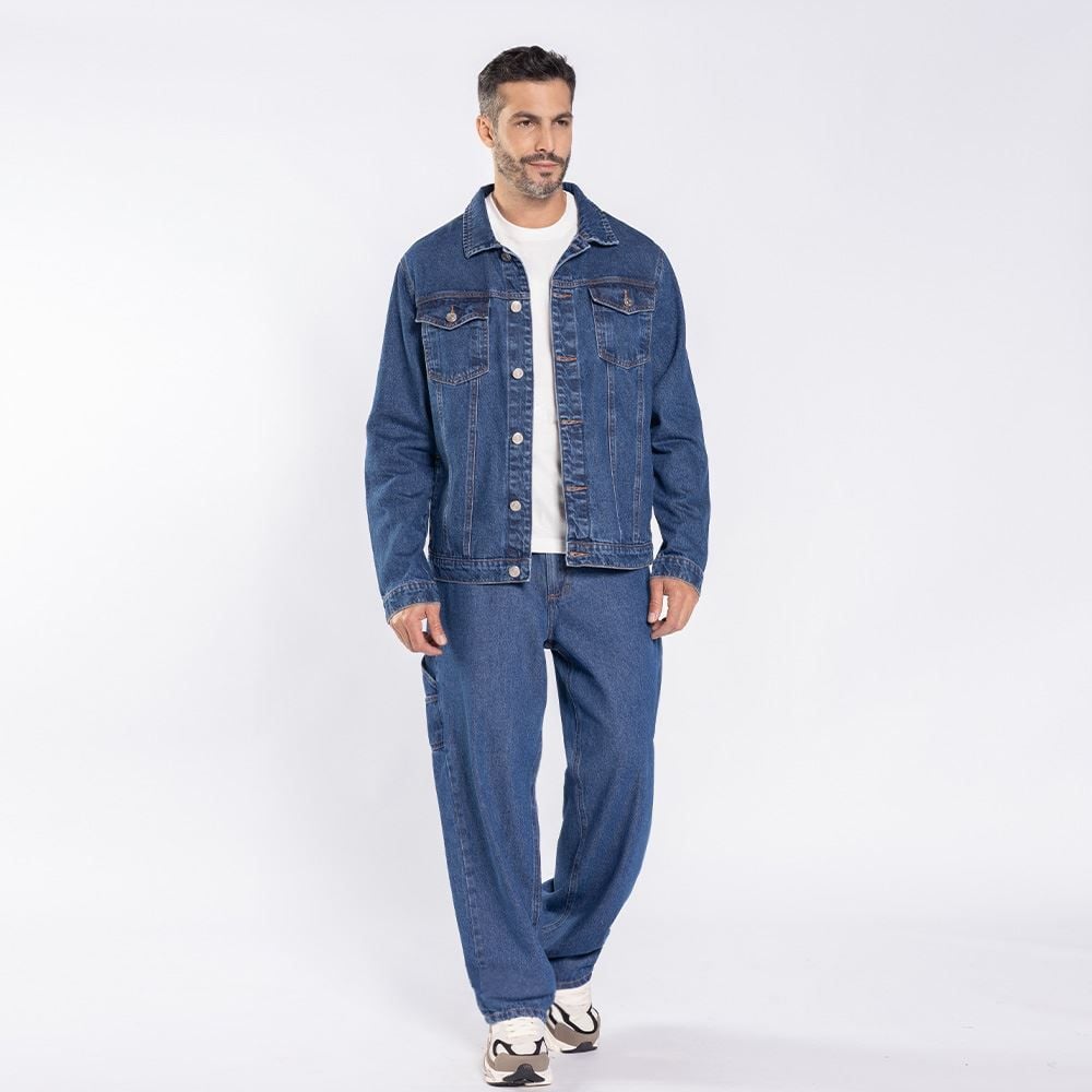Jaqueta Jeans Masculina Marc Alain