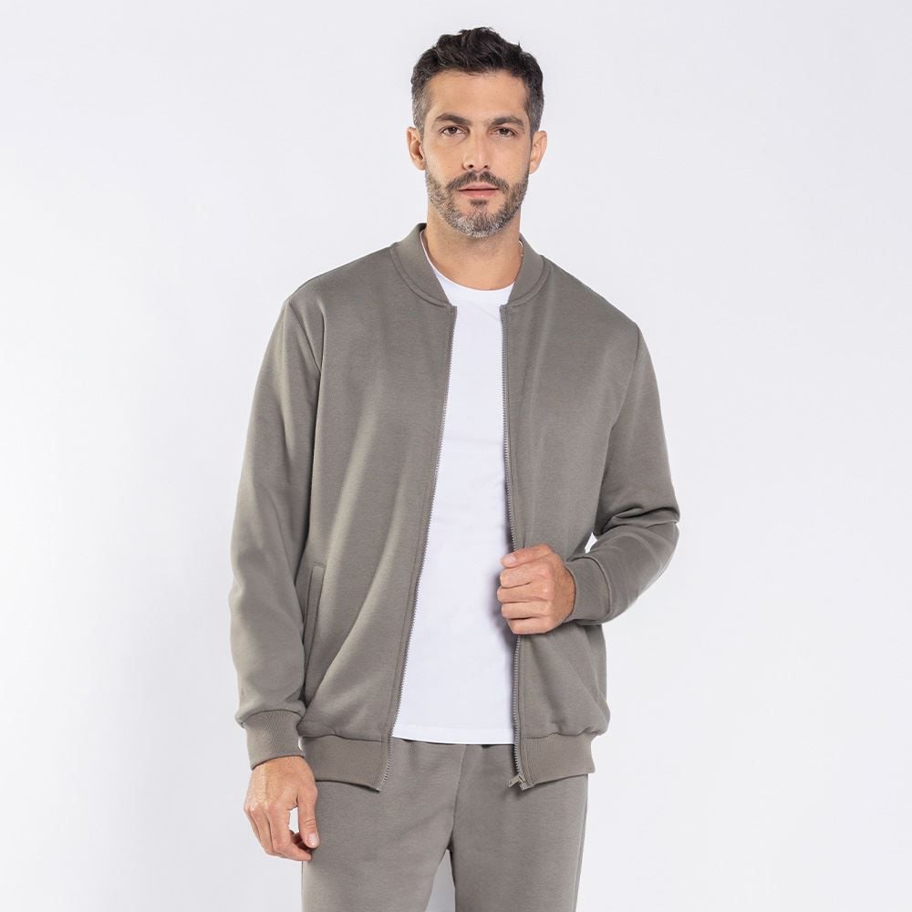 Jaqueta Masculina De Moletom Marc Alain