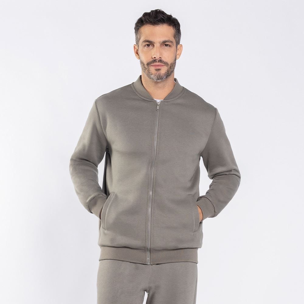 Jaqueta Masculina De Moletom Marc Alain