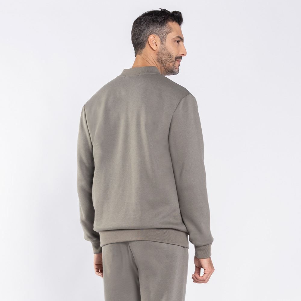 Jaqueta Masculina De Moletom Marc Alain