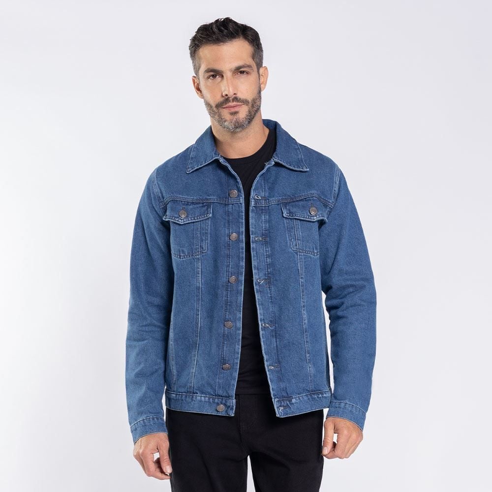 Jaqueta Masculina Jeans Marc Alain