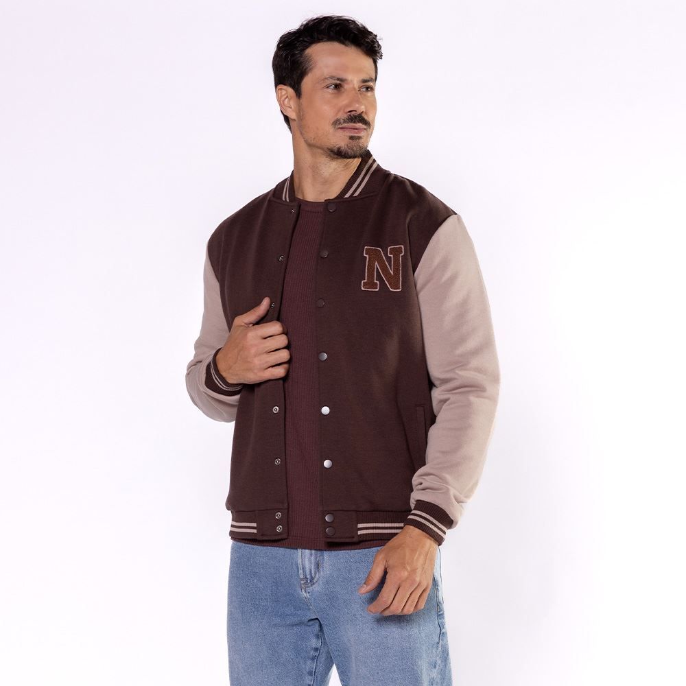 Jaqueta Moletom Masculina College Thing