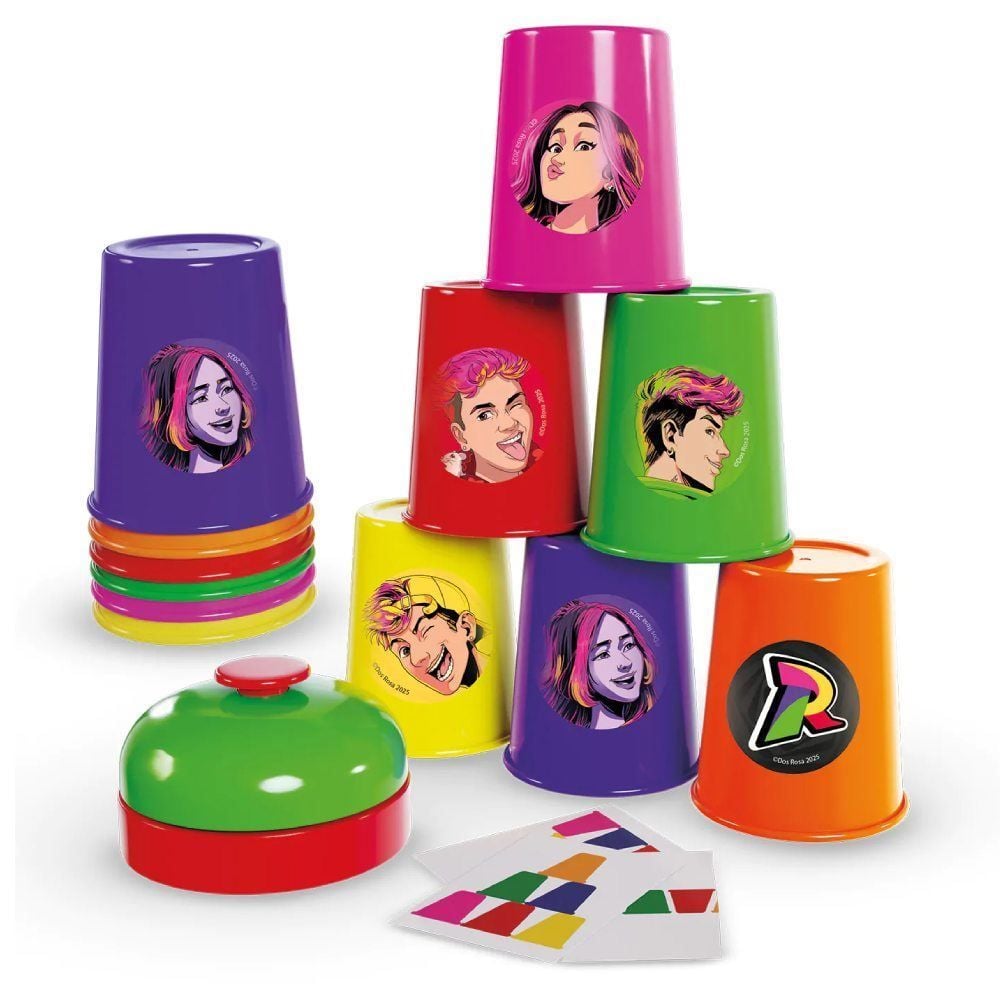Jogo Batalha Nos Copos dos Rosas Nig Brinquedos - 788