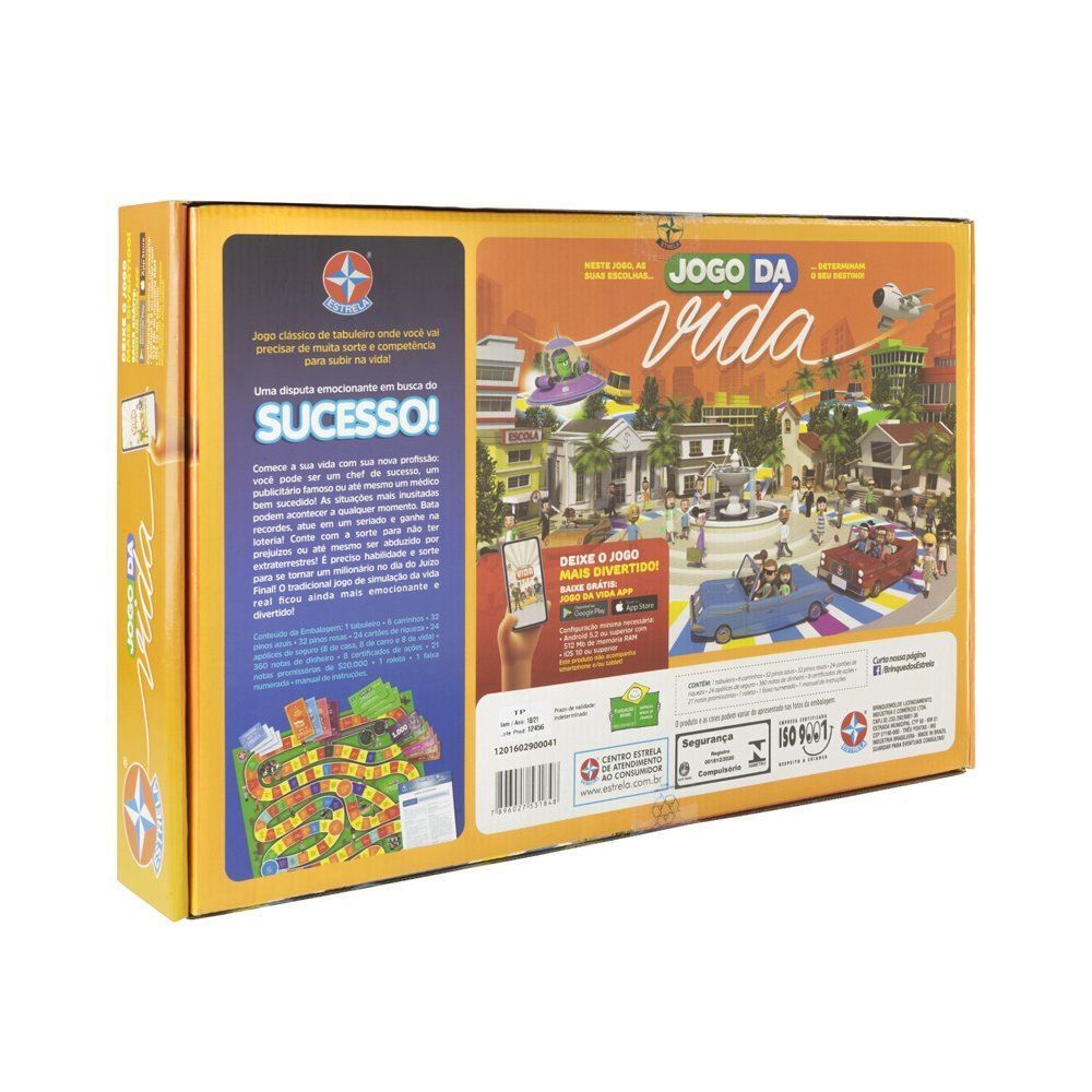 Jogo Da Vida Estrela - Clássico