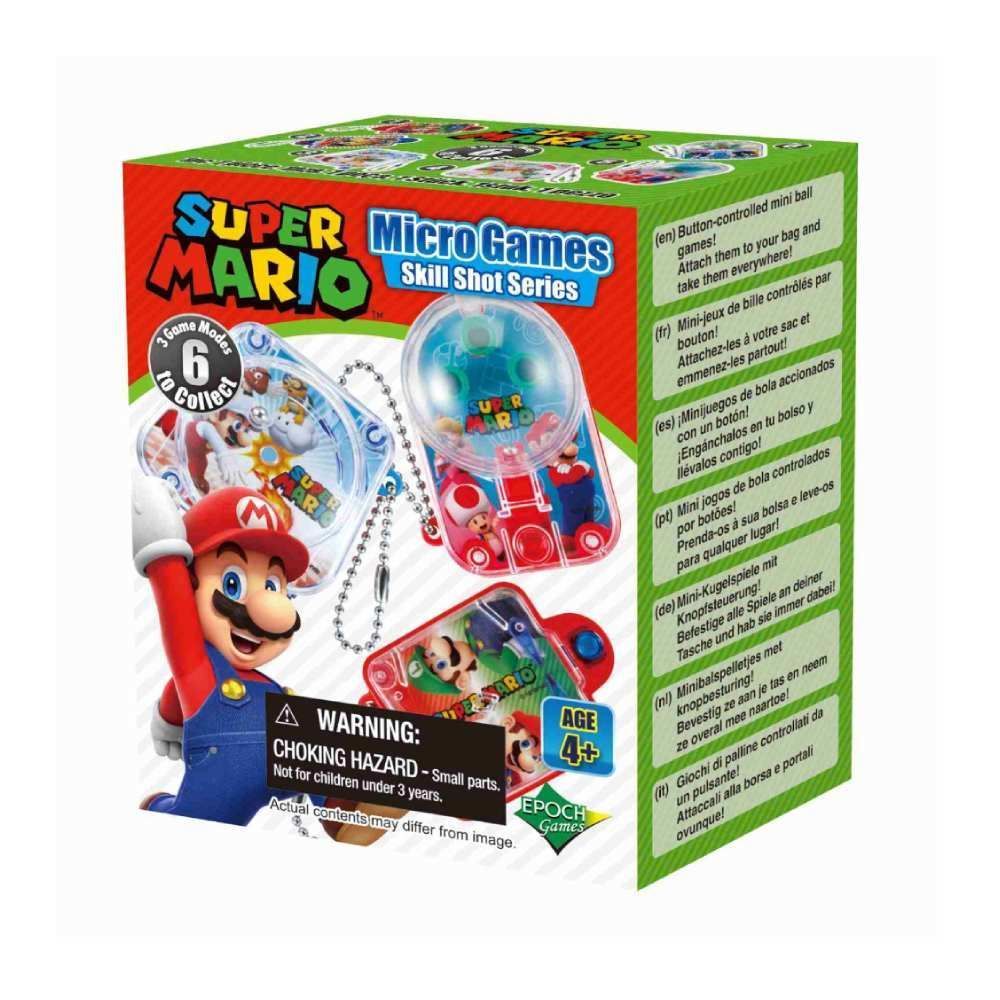Jogo de Ação Super Mario Micro Games Skill Shot Series Epoch - Sortido