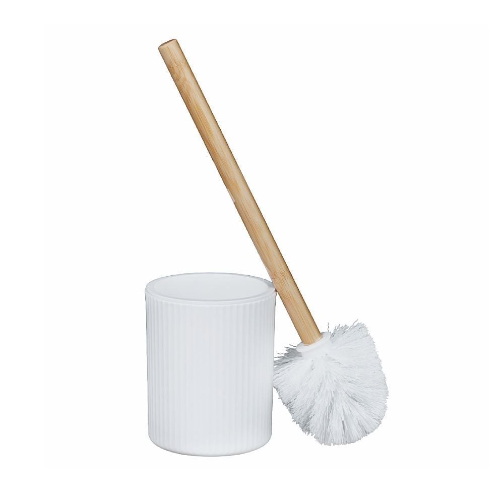Jogo de Banheiro 4 Peças Bambu Havan Casa - Branco