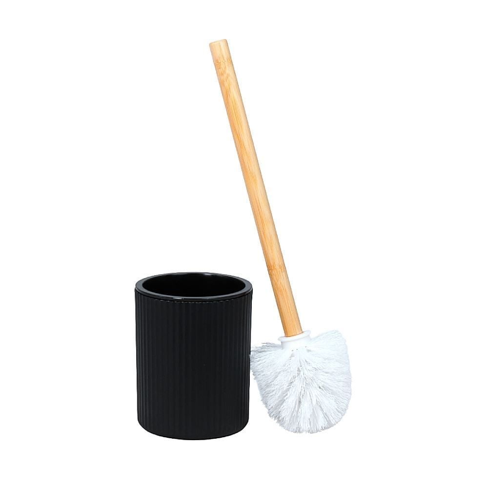 Jogo de Banheiro 4 Peças Bambu Havan Casa - Preto