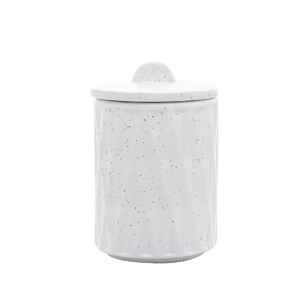 Jogo De Banheiro De Cerâmica 2 Peças Deli Diamond Lyor - Branco