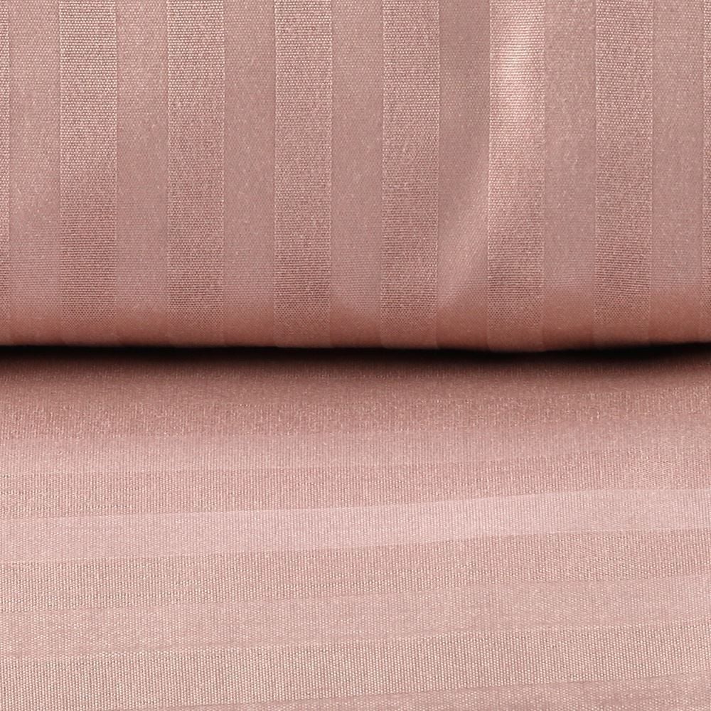 Jogo de Cama Casal 100% Poliéster Stripe Provence Havan Casa 4 pçs - Rosa