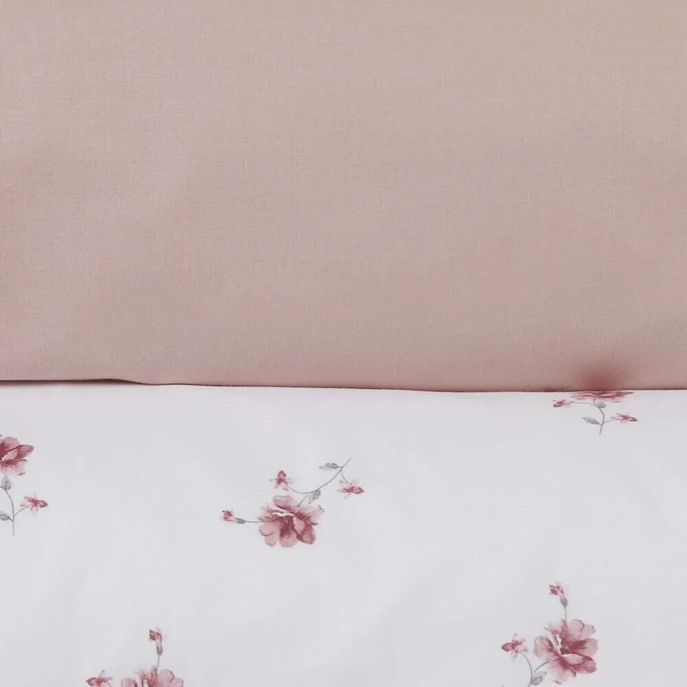 Jogo de Cama Casal 3 Peças Buona Fortuna - Violet Rosa