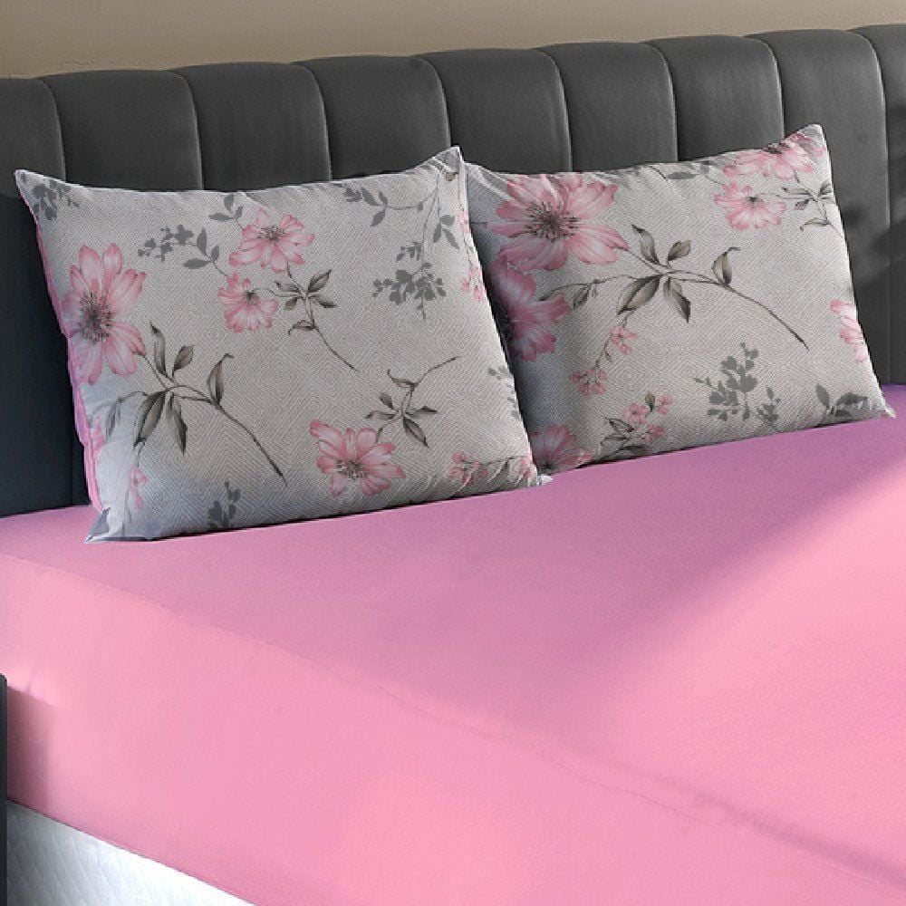 Jogo de Cama Casal Malha 100% Algodão Paris 3 pçs Havan Casa - Anne Rose