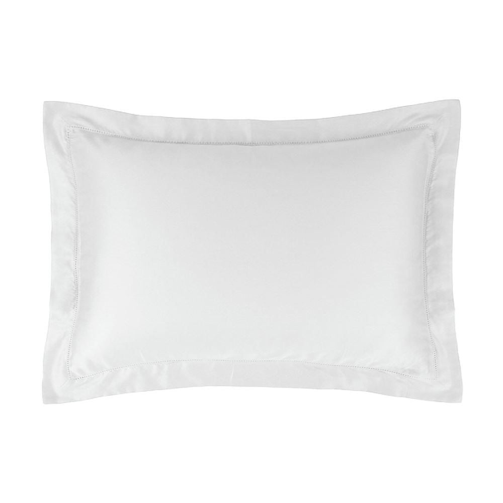 Jogo de Cama Casal 300 Fios Ponto Ajour Buona Fortuna - Branco