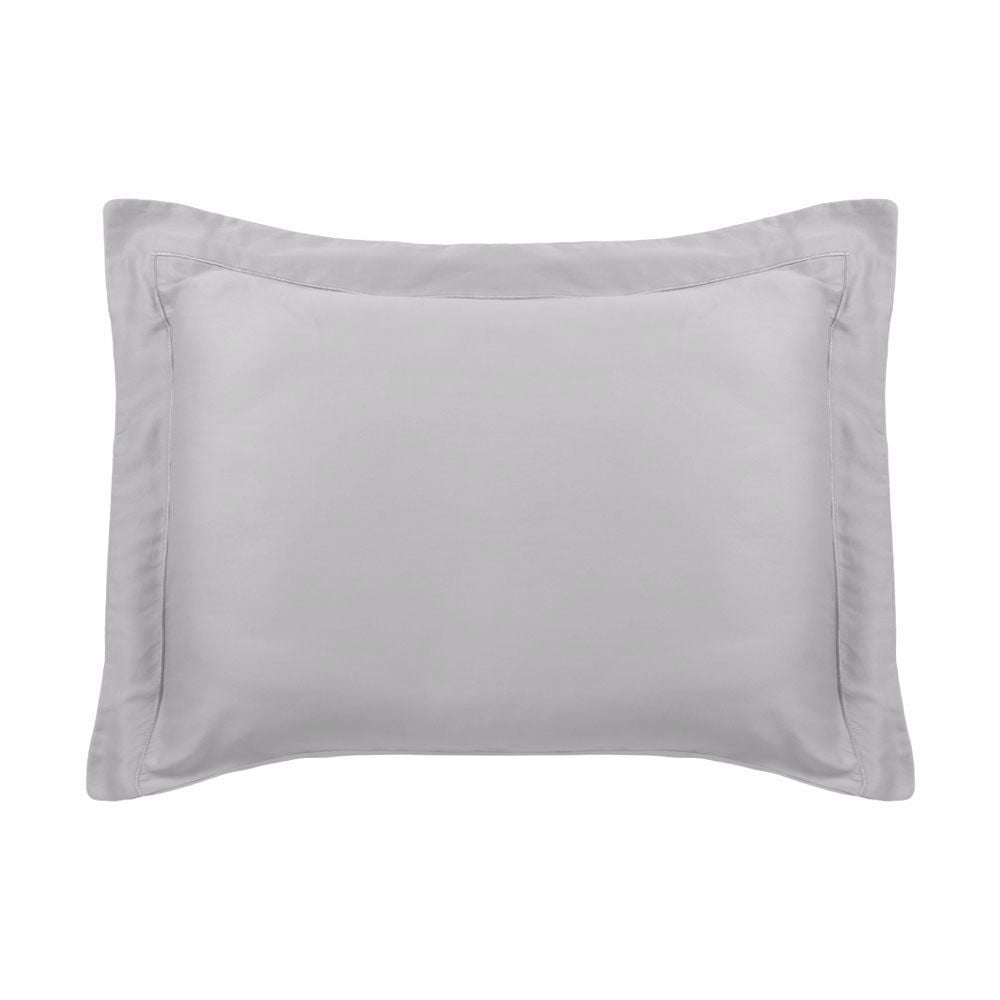 Jogo de Cama Casal 300 Fios Ponto Cheio Buona Fortuna - Prata