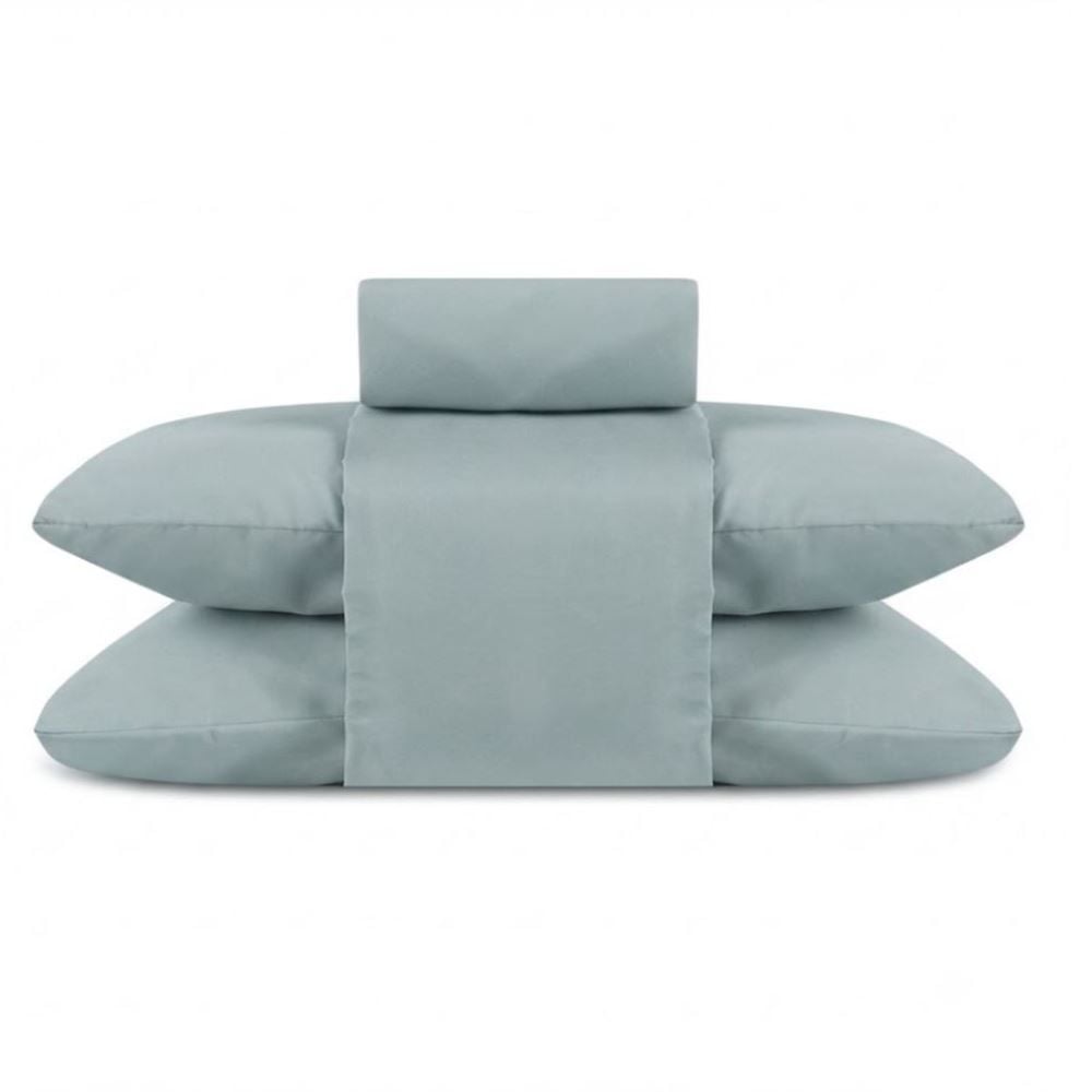 Jogo de Cama Casal Elegance Liso Havan Casa 4 pçs - Verde Suculenta