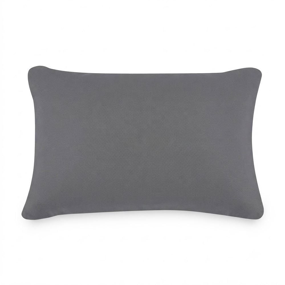 Jogo de Cama Casal Elegance Liso Havan Casa 4 pçs - Cinza Escuro