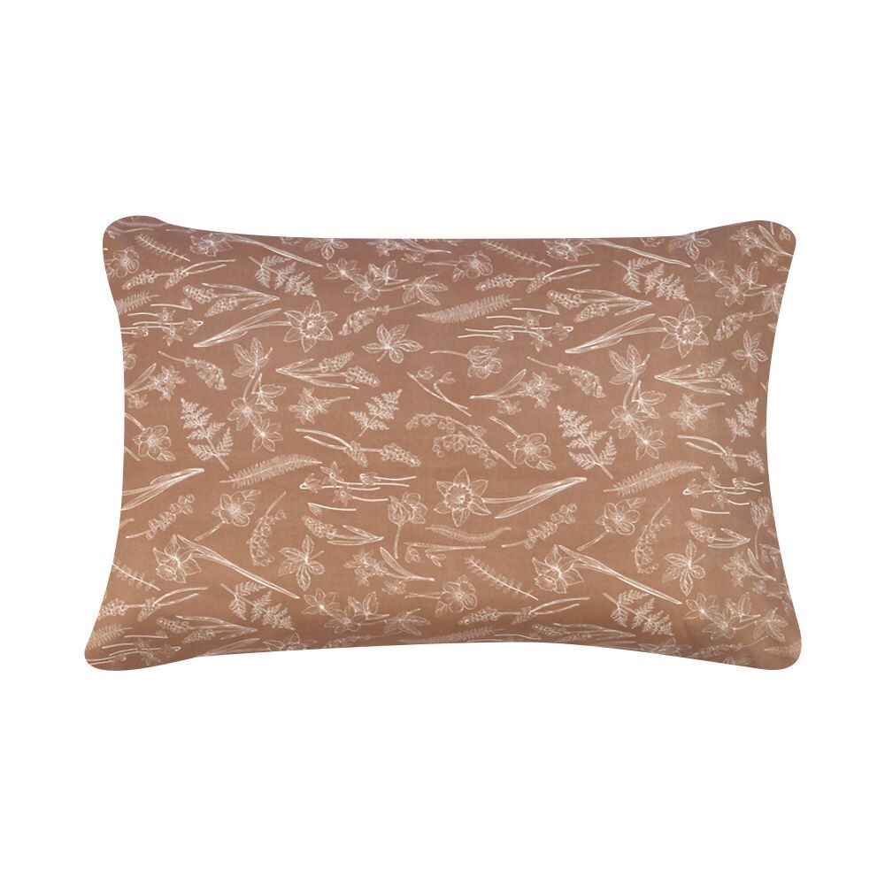Jogo de Cama Casal Elegance Havan Casa 4 pçs - Gabriela Flowers Kaki
