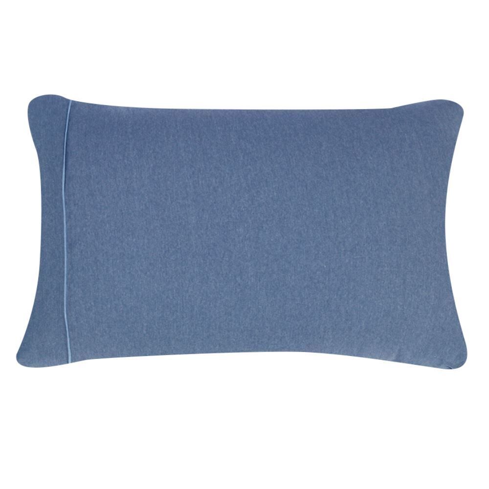 Jogo de Cama Casal Milano Havan Casa 3 pçs - Azul Lua