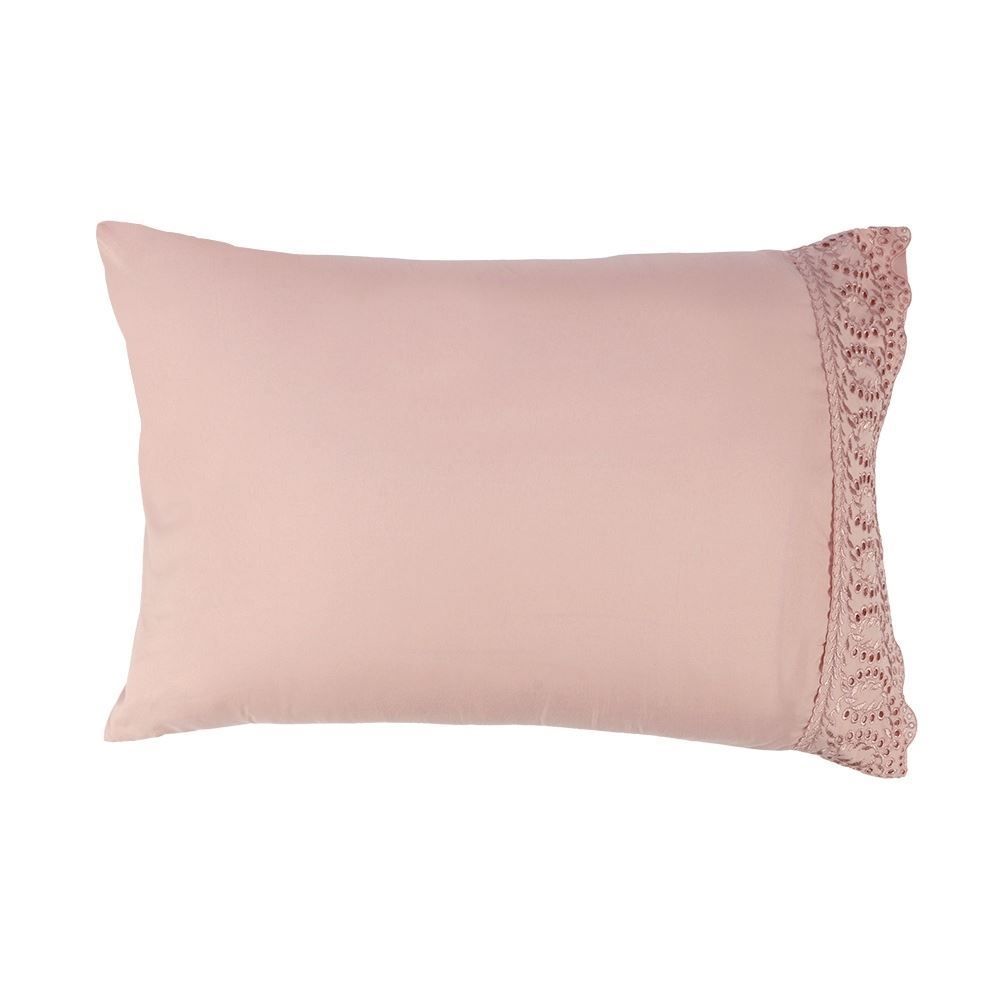 Jogo de Cama Imperial King com Renda Havan Casa 4 pçs - Rosa