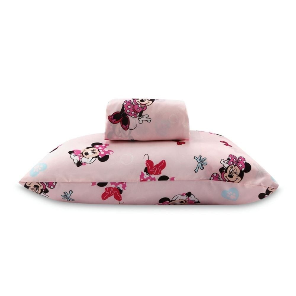 Jogo de Cama Infantil Solteiro Disney by Hedrons 2 pçs - Minnie Fresh
