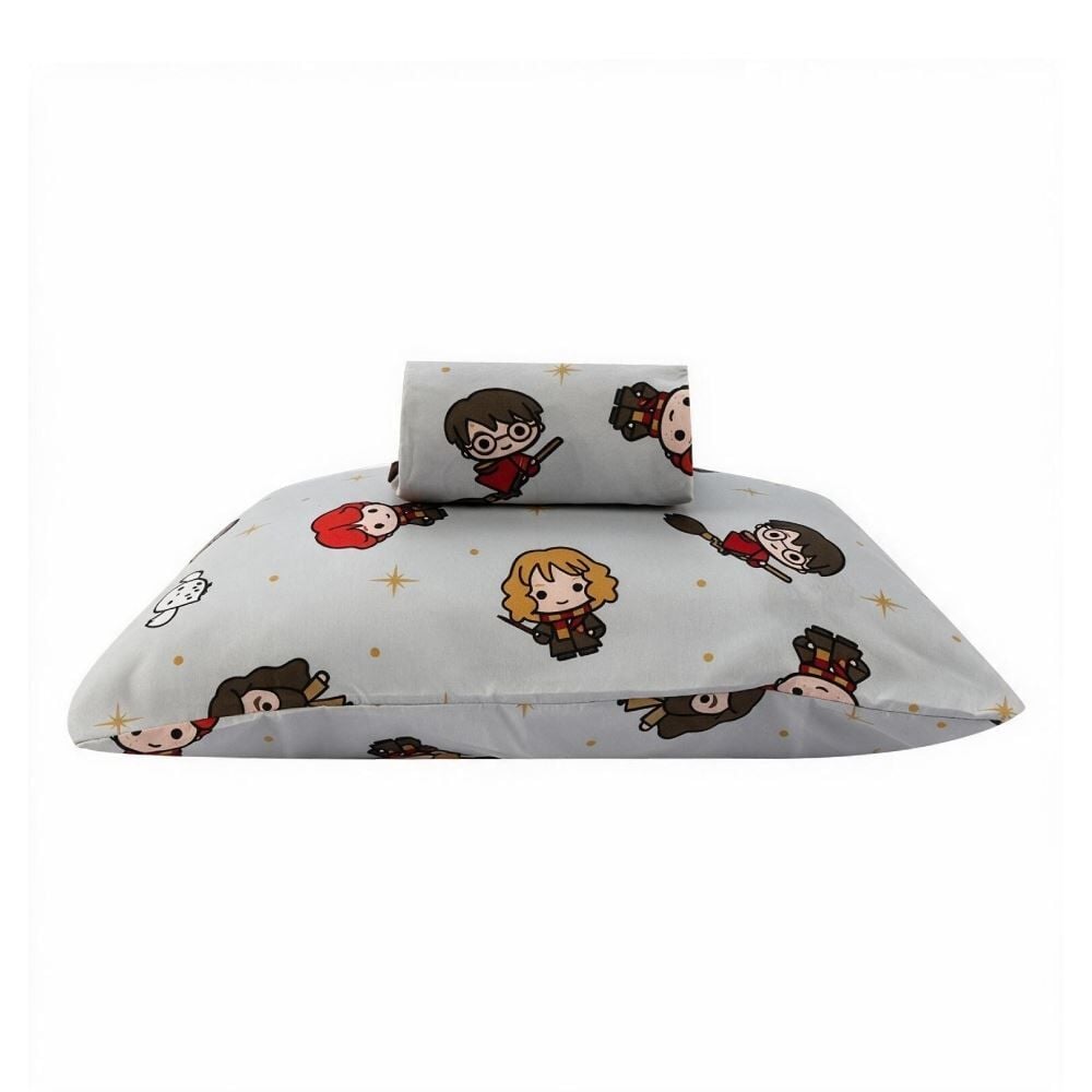 Jogo de Cama Infantil Solteiro Harry Potter - Avada Rotativo