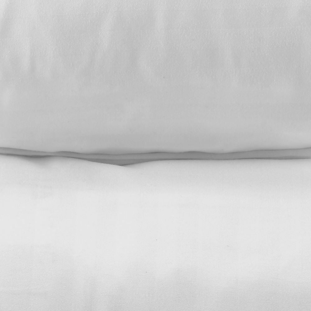 Jogo de Cama King 100% Poliéster Stripe Provence Havan Casa 4 pçs - Branco