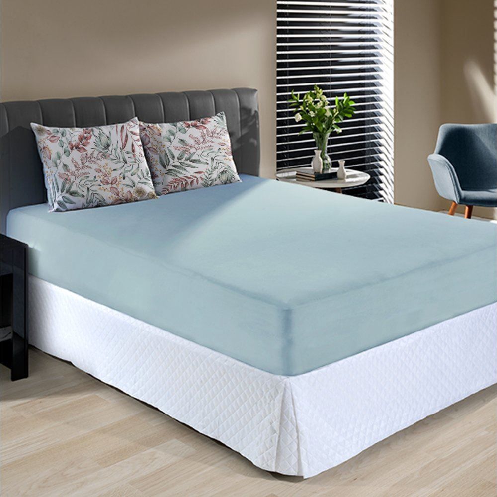 Jogo De Cama King Malha Havan Casa 3 Peças - Lily Verde