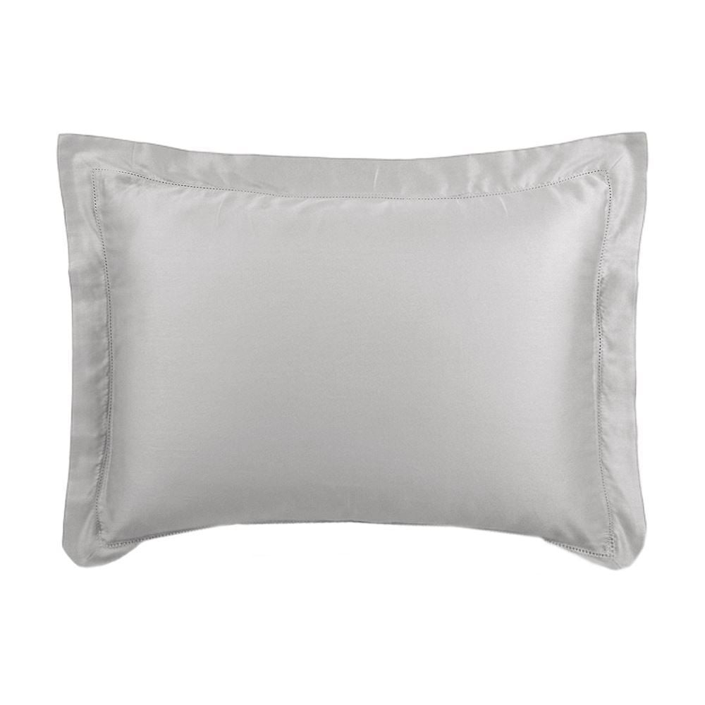 Jogo de Cama King 300 Fios Ponto Ajour Buona Fortuna - Prata
