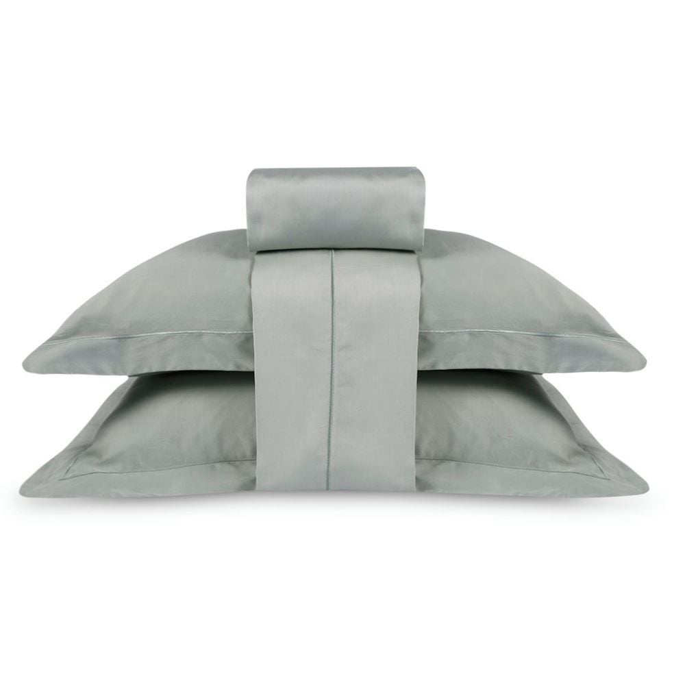 Jogo de Cama King 300 Fios Ponto Cheio Buona Fortuna - Verde