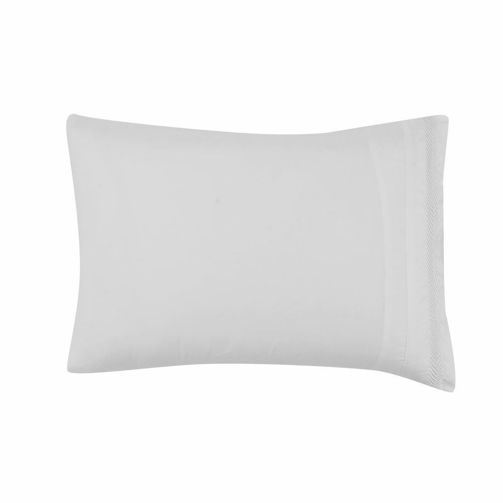 Jogo de Cama King Bordado Havan Casa 4 pçs - Branco