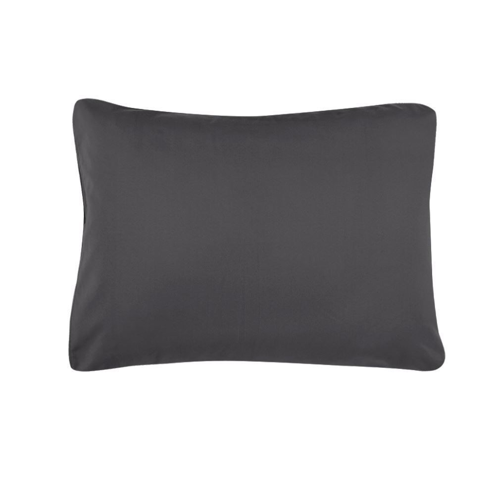 Jogo de Cama King Elegance Liso Havan Casa 4 Peças - Chumbo 