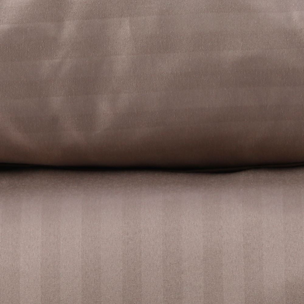 Jogo de Cama Queen 100% Poliéster Stripe Provence Havan Casa 4 pçs - Bege