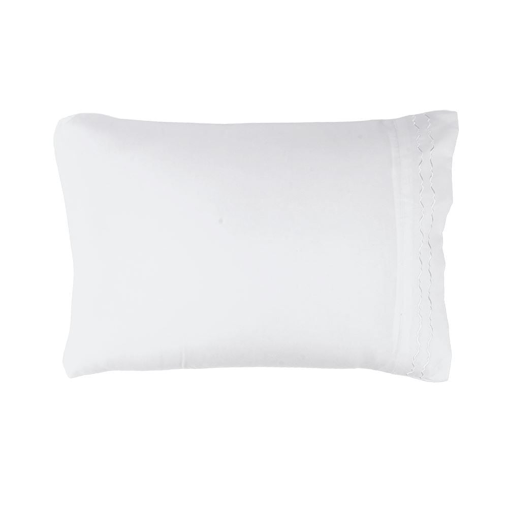Jogo de Cama Queen Bordado Imperial 4 pçs Havan Casa - Branco