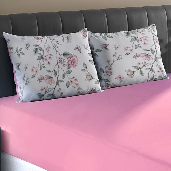 Jogo de Cama Queen Malha 100% Algodão Paris 3 pçs Havan Casa - ROSITA ROSE