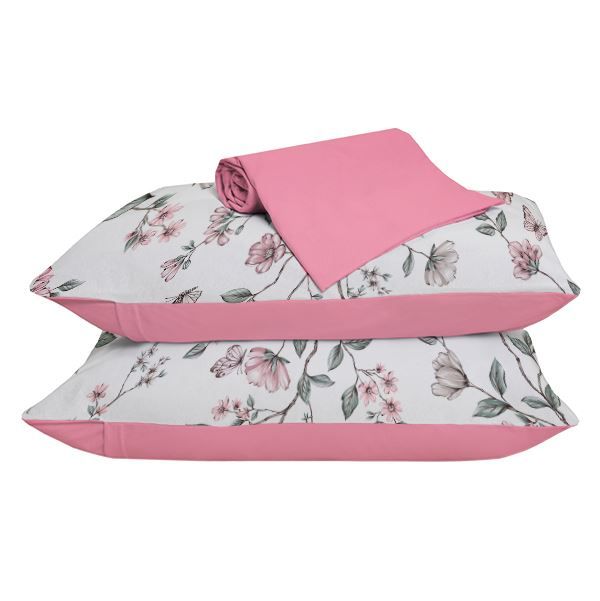 Jogo de Cama Queen Malha 100% Algodão Paris 3 pçs Havan Casa - ROSITA ROSE