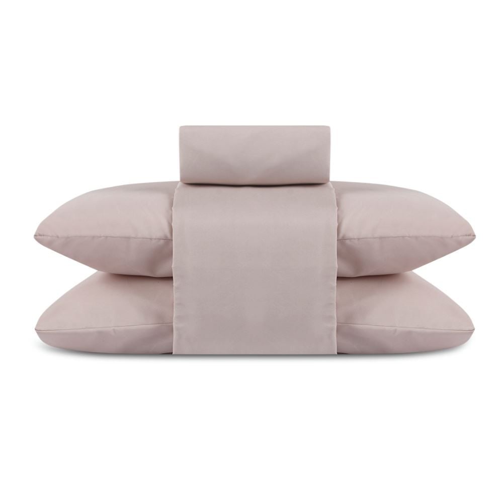 Jogo de Cama Queen Elegance Liso Havan Casa 4 Peças - Bege 2