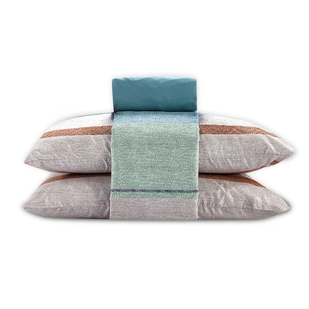 Jogo de Cama Queen Elegance Havan Casa 4 pçs - Paladio Listra Verde