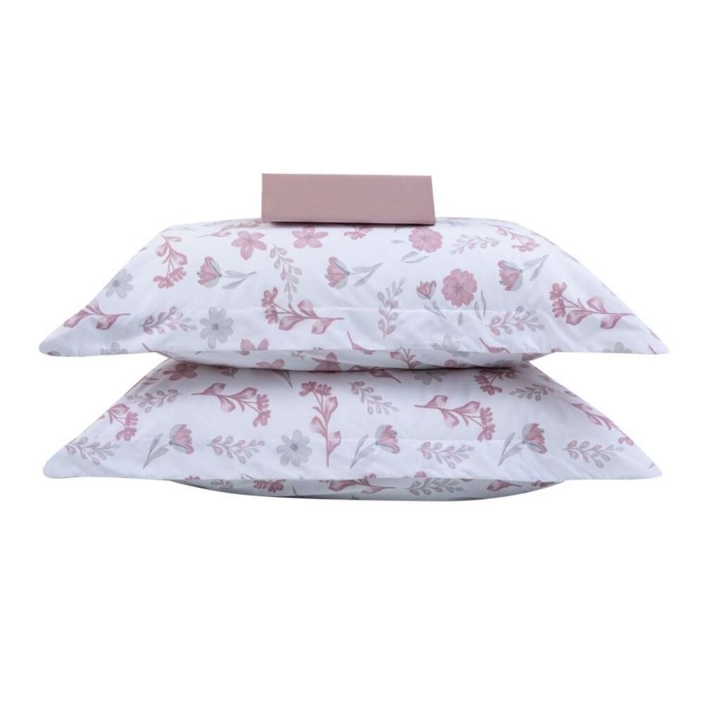 Jogo de Cama Queen Percal Buona Fortuna 3 pçs - Nina Rosa